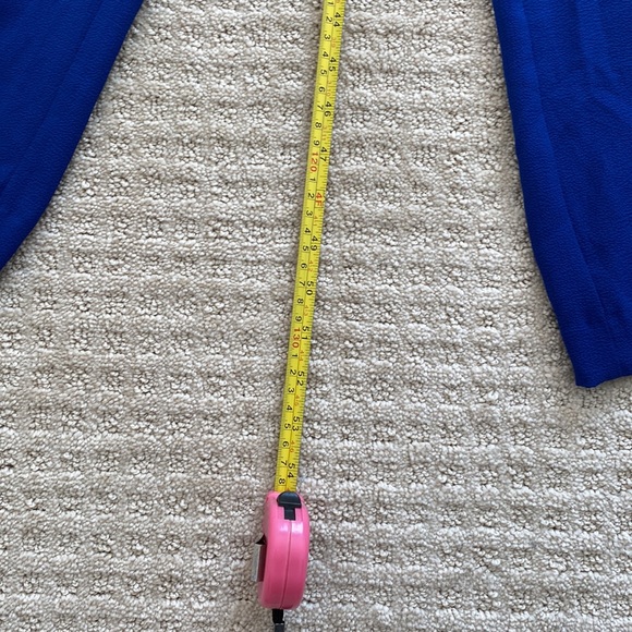 MICHAEL Michael Kors Twilight Blue D Ring Belt Cropped Pant Jumpsuit - Picture 13 of 16